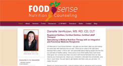 Desktop Screenshot of foodsense.net